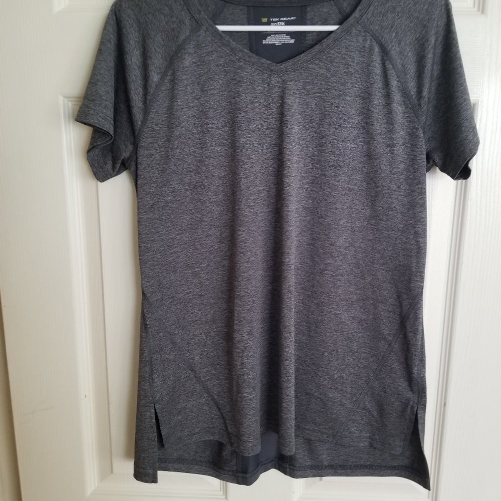 Gray Tek Gear Short Sleeve Shirt